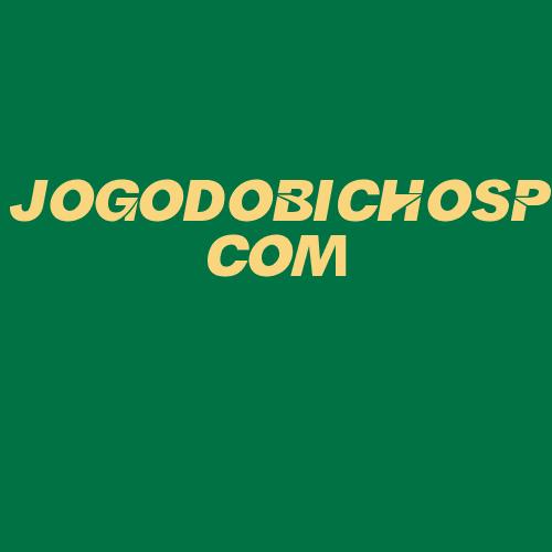 Logo da JOGODOBICHOSP